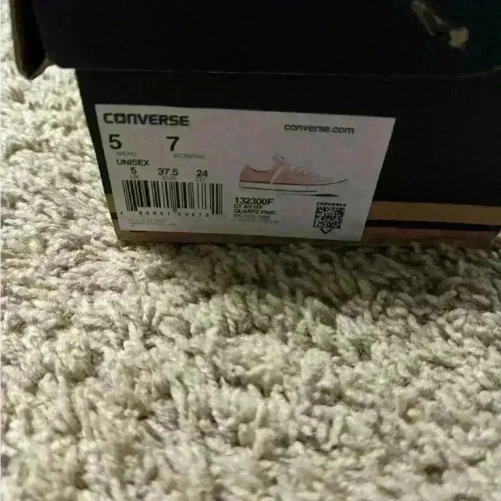 Converse Chuck Taylor All Star Quartz Pink Canvas Low Size 7 - Picture 7 of 7